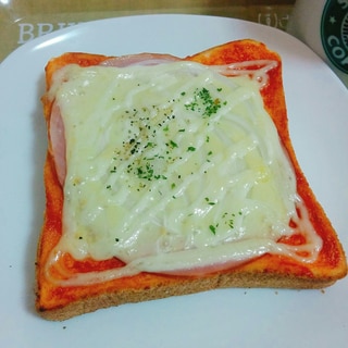 朝食☆ハムチーズトースト